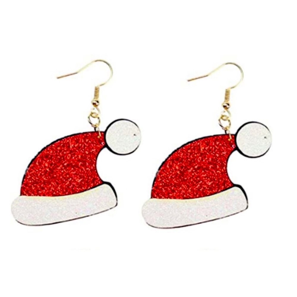 🆕 Santa hat earrings 🎄 🎁